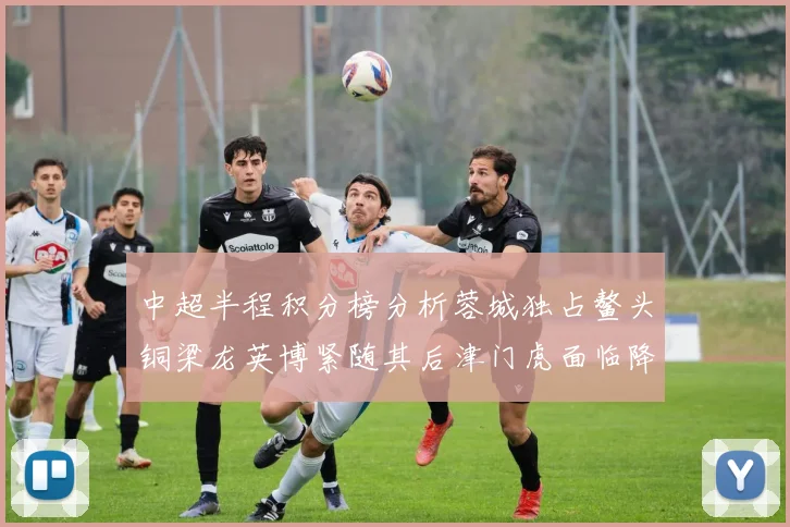 中超半程积分榜分析蓉城独占鳌头铜梁龙英博紧随其后津门虎面临降级危机